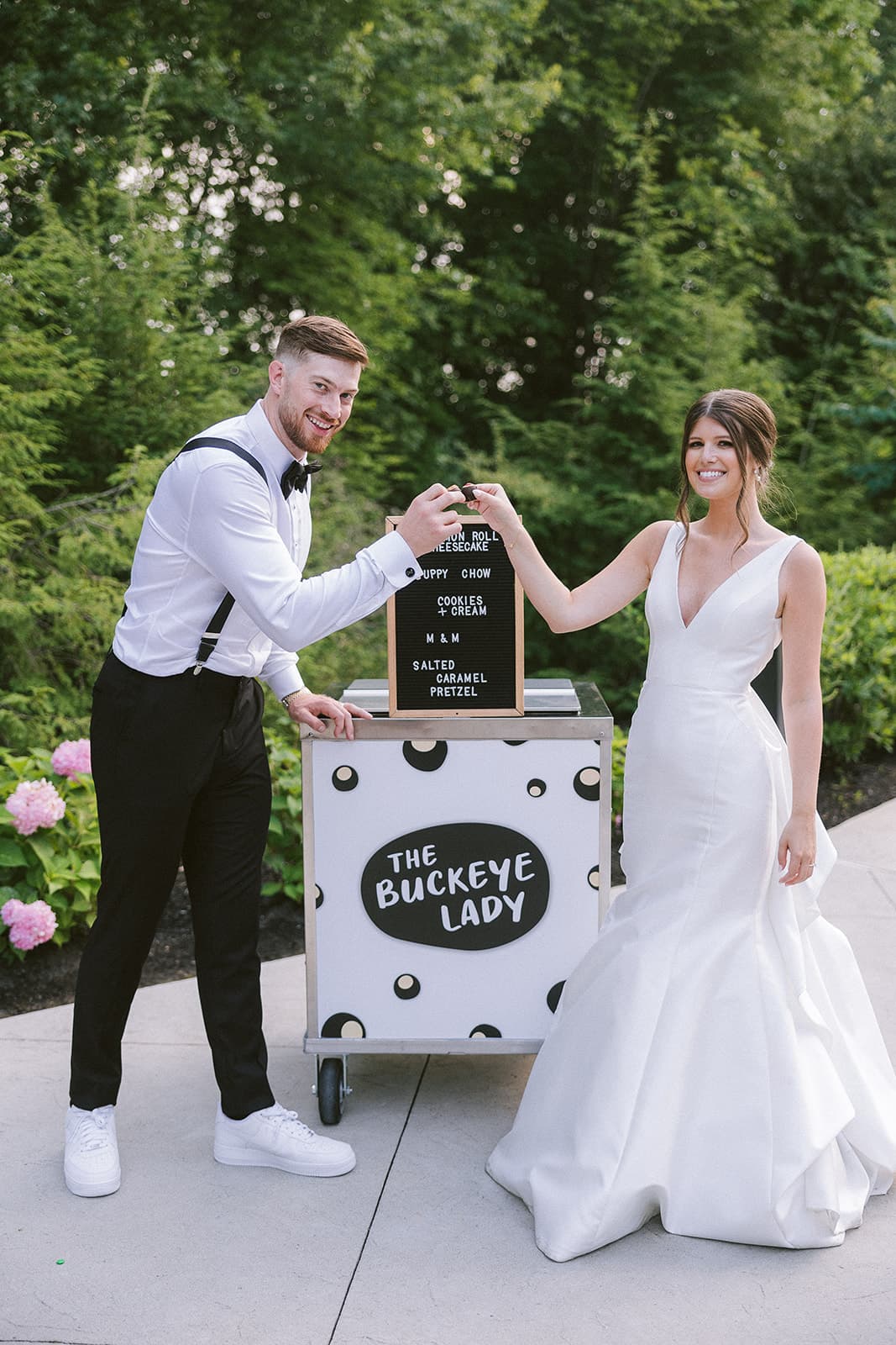 The Buckeye Lady cart rental setup